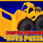 Construction Vehicles Toys Puzzle