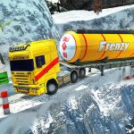 Extreme Winter Oil Tanker Truck Drive