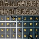 Halloween Word Search