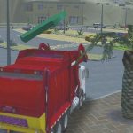 Island Clean Truck Garbage Sim