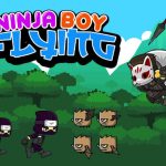 Ninja Boy Flying