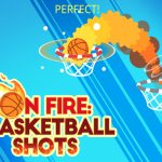 On fire : basketball shots