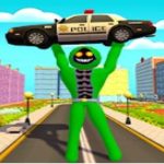 Stickman Incredible Monster Hero City Fight