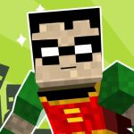 teen titans go minecraft teenage runner 3d